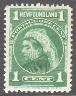 Newfoundland Scott 80 Mint VF - Click Image to Close